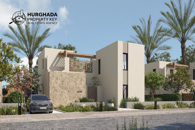 Makadi Heights Villa for Sale | Ledge Solace 3BR Garden View | Orascom Development