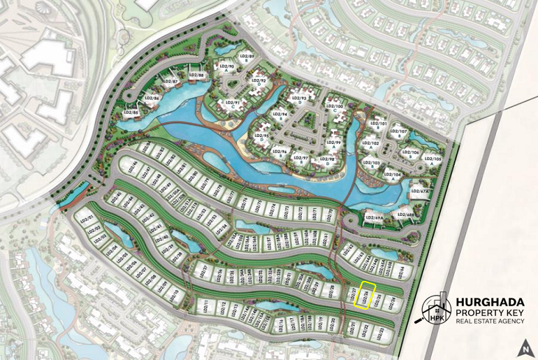 Makadi Heights Villa for Sale | Ledge Solace 3BR Garden View | Orascom Development