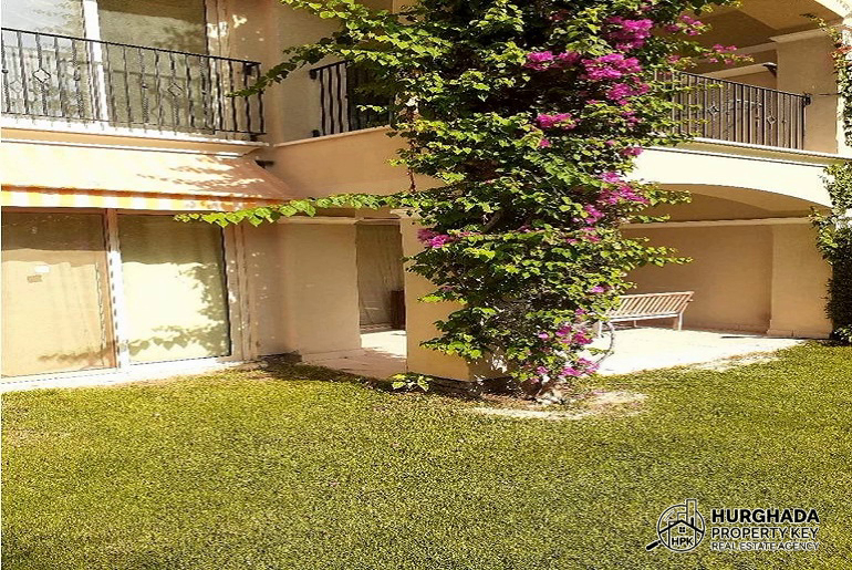 2 Bedroom ground floor apartment with a private garden in Veranda Sahl Hasheesh